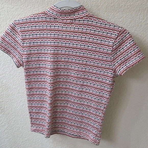 Kendall & Kylie Knitted Short Sleeve Top .. Size Small - Picture 4 of 5